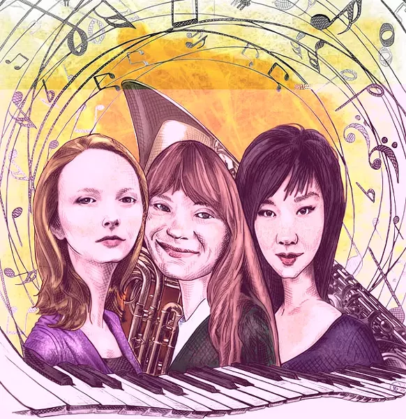 Cecelia Daigle, Lydia Busler-Blais, Su Lian Tan