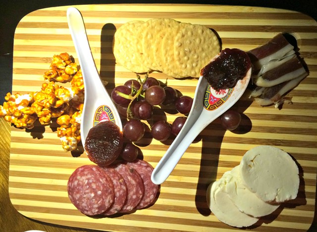 Cheese and charcuterie plate - ALICE LEVITT