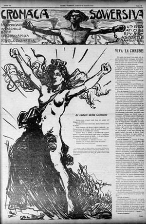 Cronaca Sovversiva, March 20, 1909 - COURTESY OF VERMONT DIGITAL NEWSPAPER PROJECT