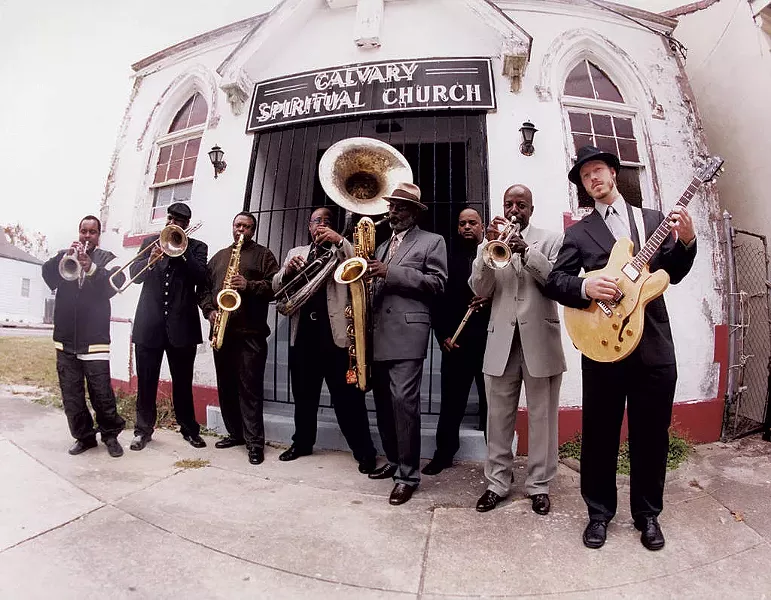 Dirty Dozen Brass Band, who will perform at SolarFest