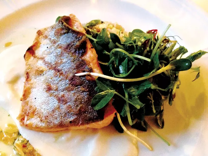 Grilled arctic char - PAMELA POLSTON