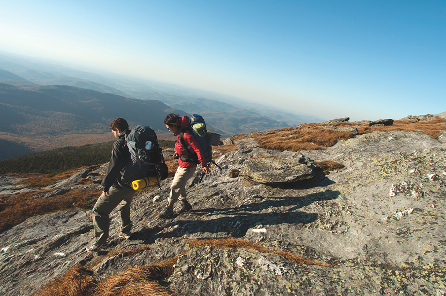 Hiking the Green Mountains - CALEB KENNA