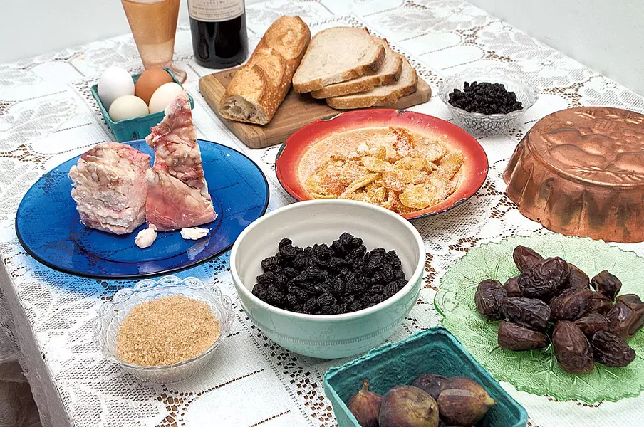 Ingredients for plum pudding - HANNAH PALMER EGAN