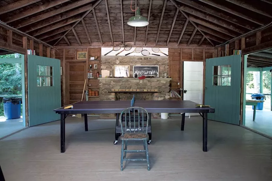 Inside the clubhouse