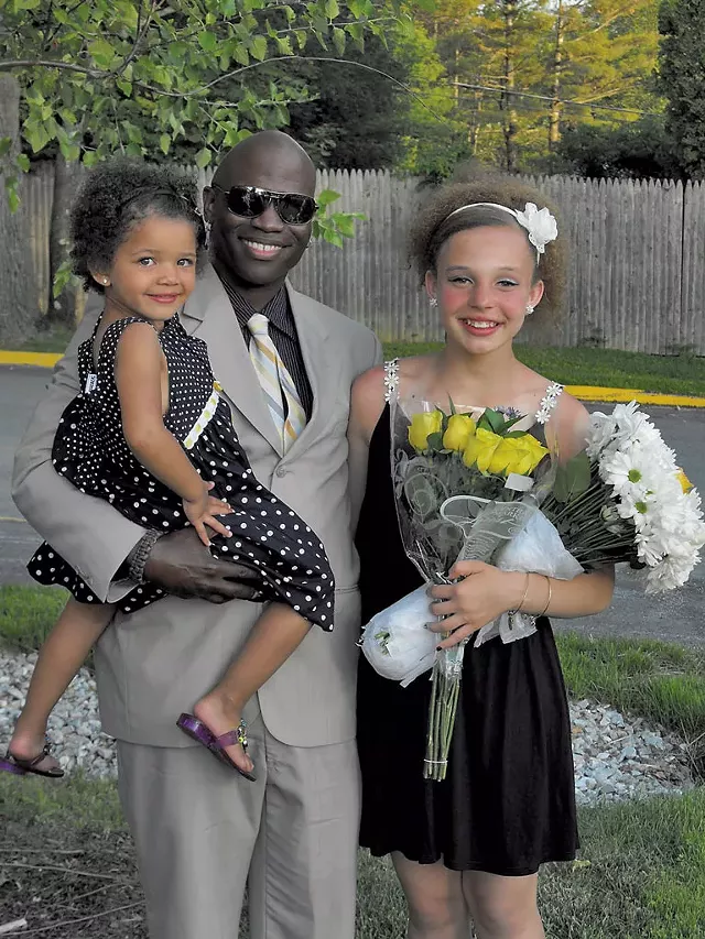 Jason with daughters Malia and Arianna - COURTESY OF JASON ALLEN'S FAMILY