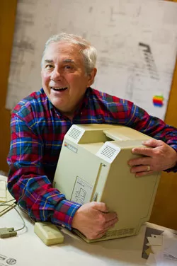 Jerry Manock and his Mac - ANDY DUBACK