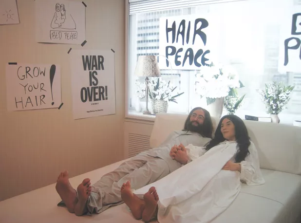 John Lennon and Yoko Ono