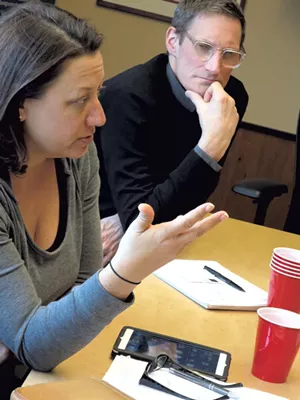 Judy MacIsaac Robertson and Michael Jager - MATTHEW THORSEN