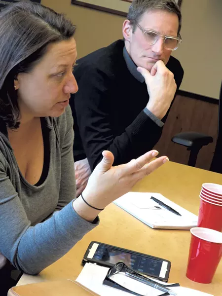 Judy MacIsaac Robertson and Michael Jager - MATTHEW THORSEN