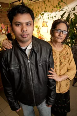 Ko Gyi and his mother Ah Chan - MATTHEW THORSEN