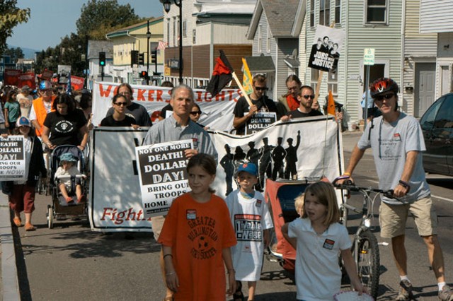 Labor Day March In Burlington for a Livable City