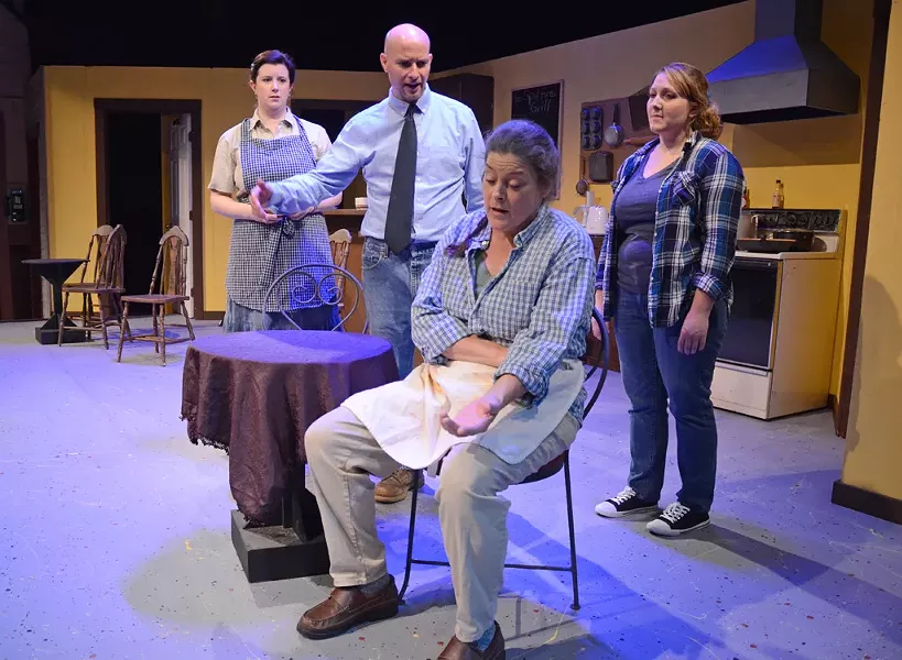 Left to right: Nan Murat, Keith Willis, Ione Minot, Amber Couture - ALEX BROWN