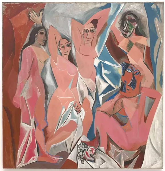 "Les Demoiselles d'Avignon" by Pablo Picasso
