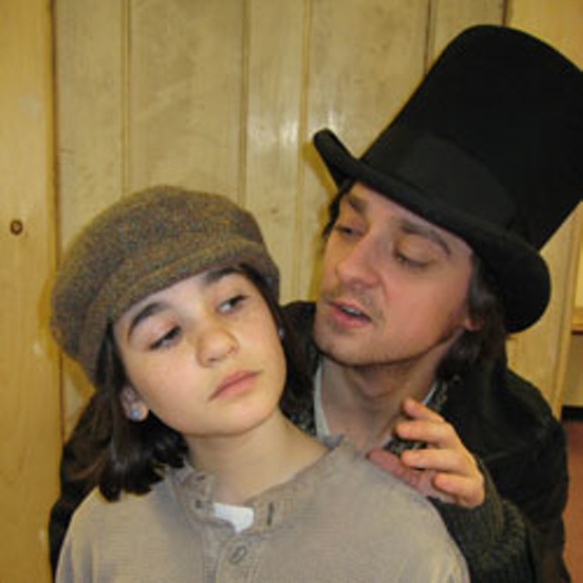 Libby Belitsos (Oliver), and Robby Tann (Artful Dodger)