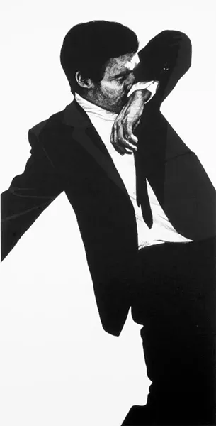 "Mark" by Robert Longo