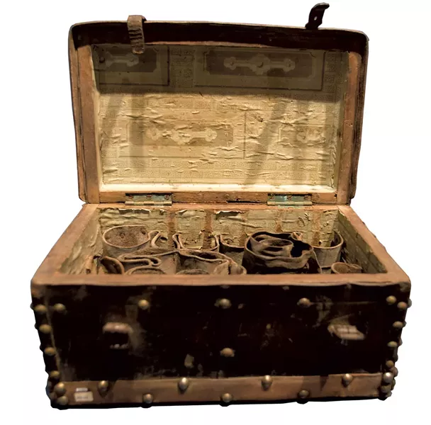 Medical case - COURTESY OF SULLIVAN MUSEUM