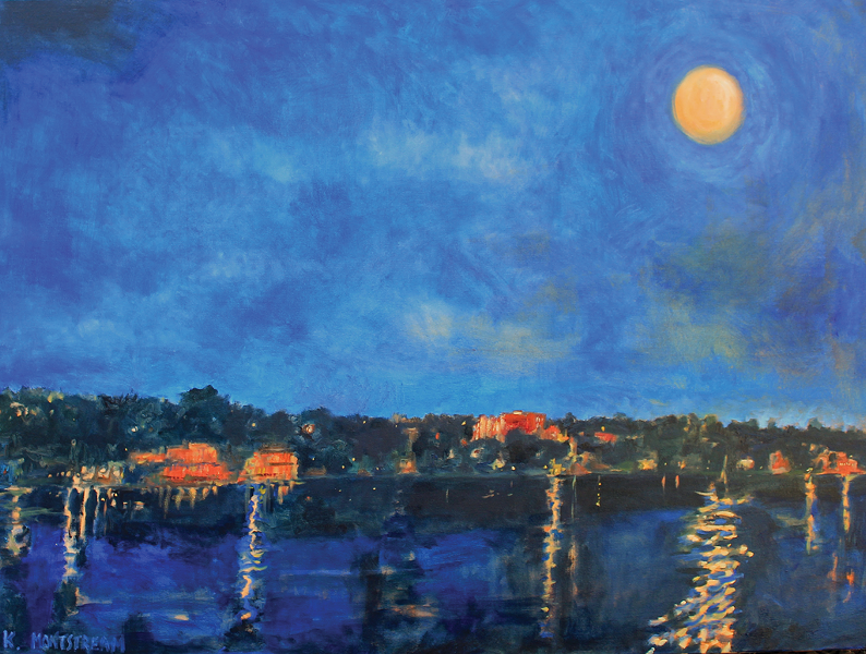 "Moonrise" by Katharine Montstream