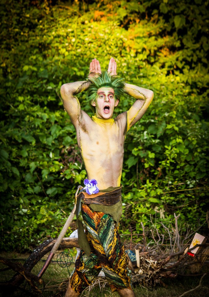 Nick Piacente as Puck - COURTESY OF JAN NAGLE, VERMONT SHAKESPEARE COMPANY