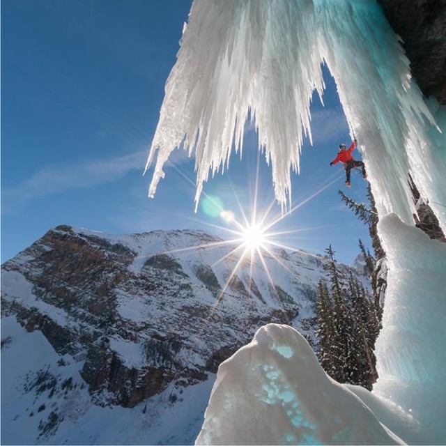 Now that's some serious winter. - COURTESY OF THE BANFF MOUNTAIN FILM FESTIVAL