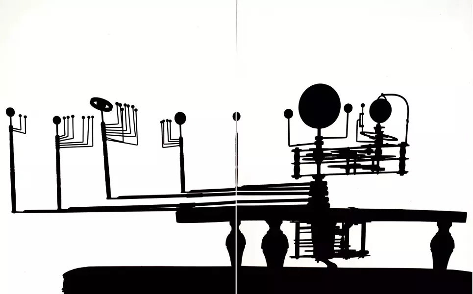 "Orrery of 8 planets, built by Newton and Company, London, mid-nineteenth century" - COURTESY OF SCIENCE MUSEUM GROUP