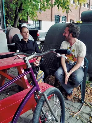 Paul Budnitz and Ryan Miller - PHOTOS: COURTESY OF VERMONT PBS