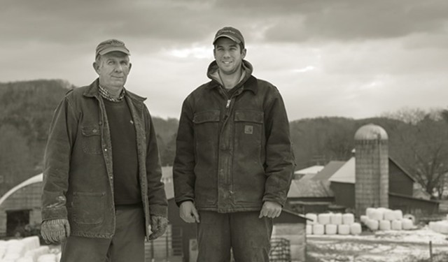 Photo by Skye Chalmers, Courtesy of Cabot Creamery Collective - PAUL AND BRYAN DOTON, DOTON FARM, BARNARD