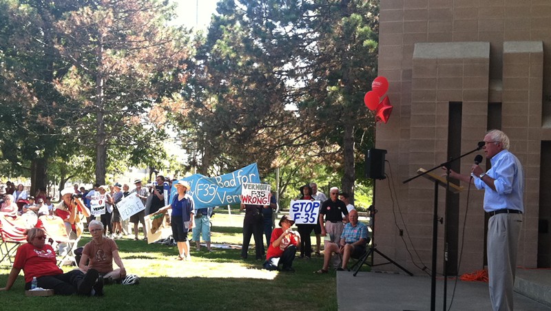 Photos from Sanders' Burlington Labor Day Rally