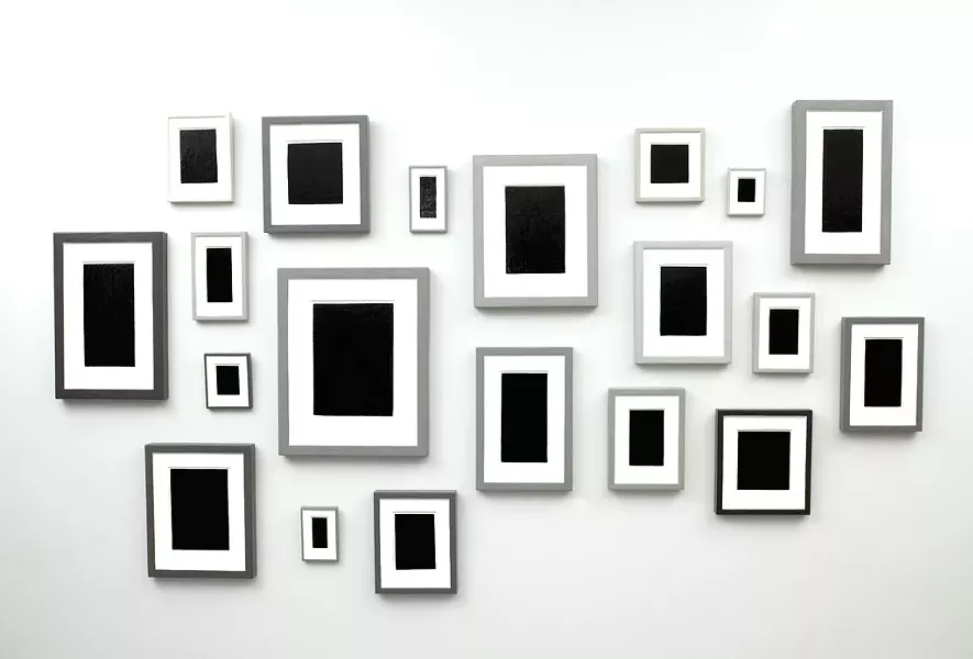 "Plaster Surrogates" by Allan McCollum