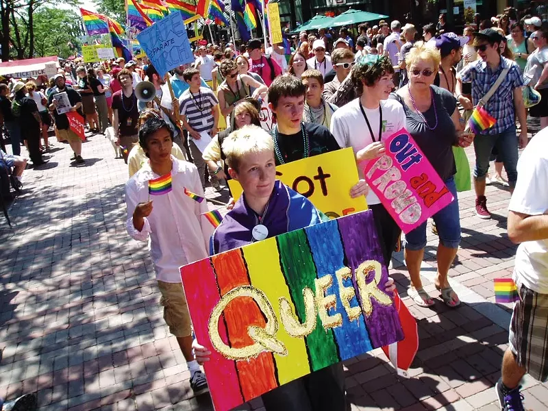 Pride Parade - MATTHEW THORSEN