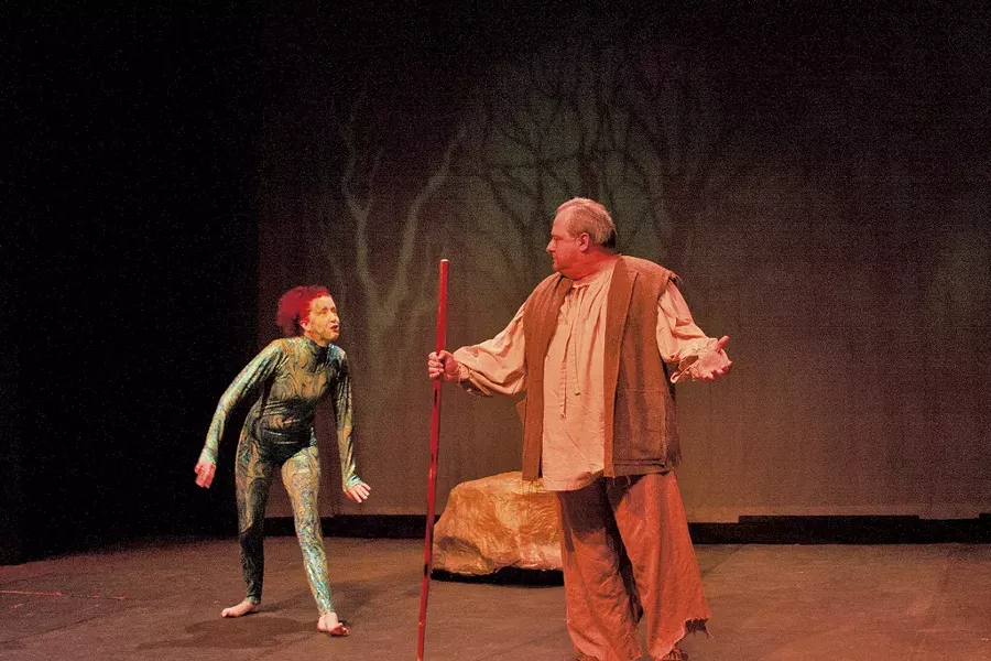 Rebecca Reil and Adam Cunningham - COURTESY OF ESSEX COMMUNITY PLAYERS