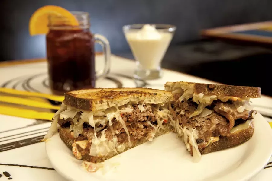 Reuben sandwich - MATTHEW THORSEN