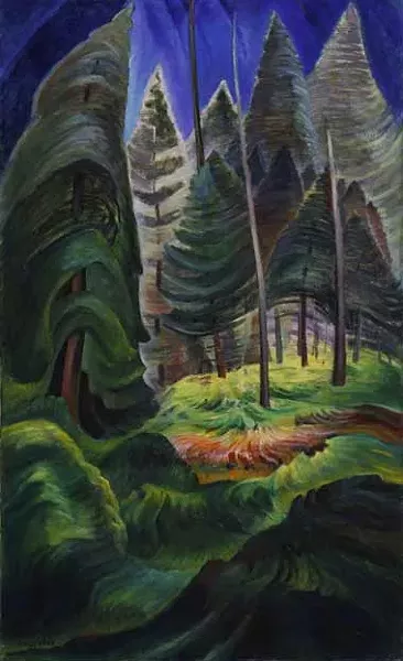 "Rushing Sea of Undergrowth" by Emily Carr