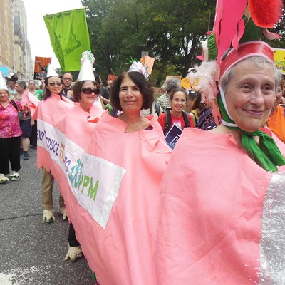 Scenes from the People's Climate March