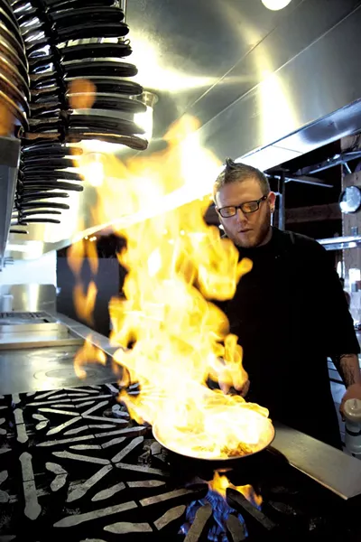 Sous-chef Shawn Careau - MATTHEW THORSEN