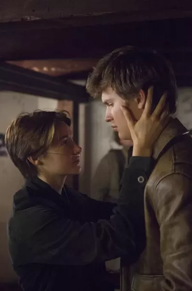 star-crossed Woodley and Elgort play a young couple fighting time in Boone's literary adaptation.