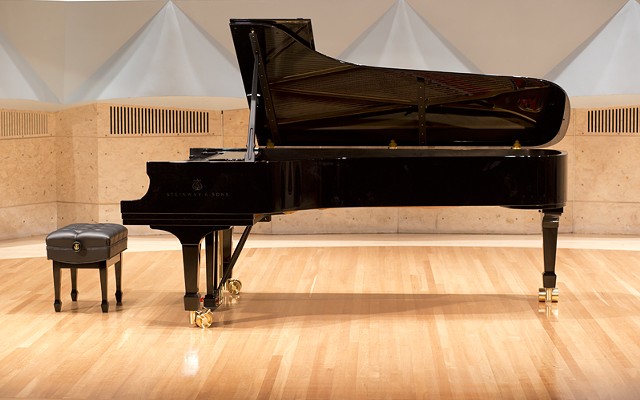 Steinway concert grand - COURTESY OF MIDDLEBURY COLLEGE