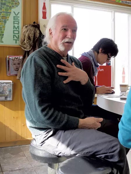 Steve Goodkind at Handy's Lunch - MATTHEW THORSEN
