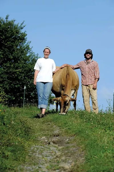 Susan and Ryan Hayes with Bella - JEB WALLACE-BRODEUR