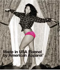 The American Apparel ad (censored version)