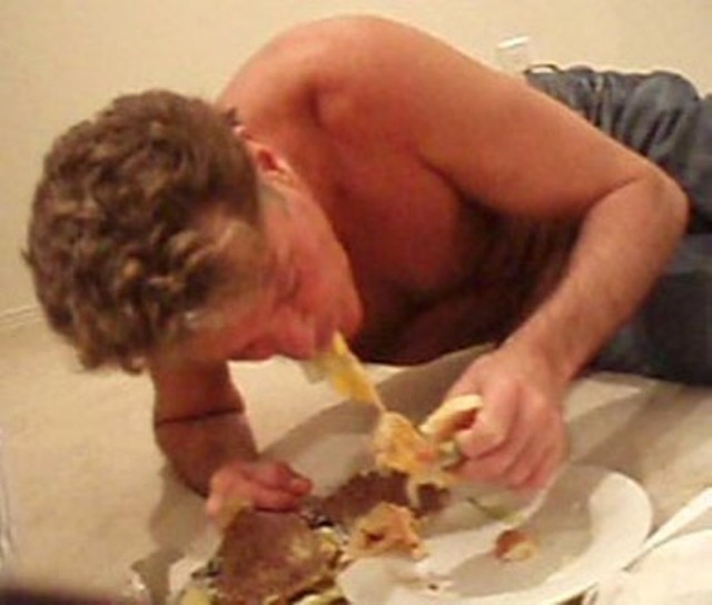 The Hasslehoff Burger is best enjoyed shirtless.