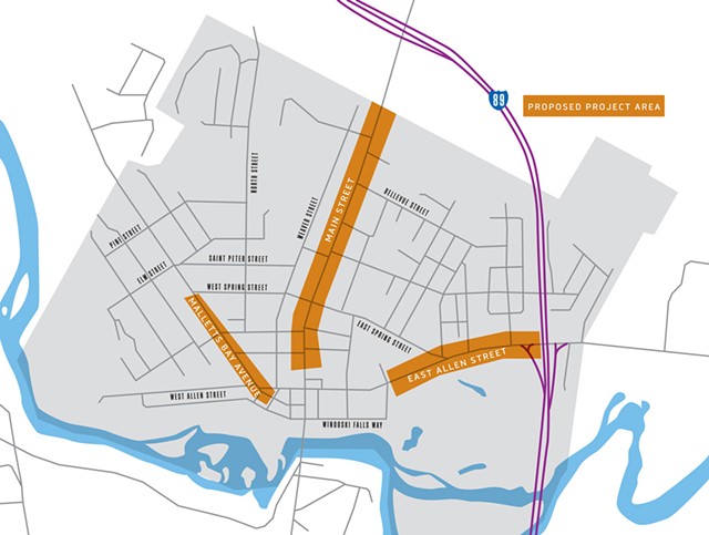 The proposed gateway corridors