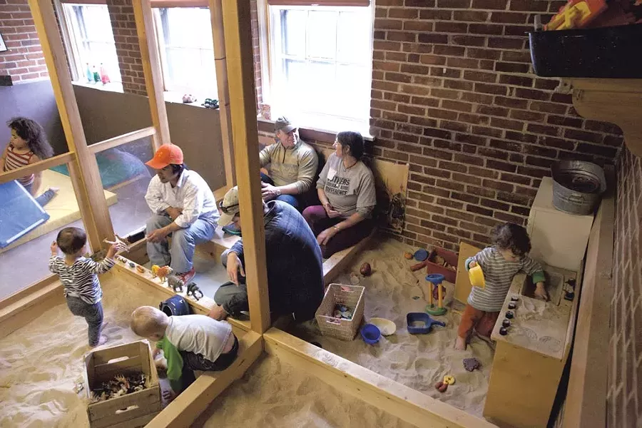 The sandbox at the VNA Family Room - FILE: MATTHEW THORSEN