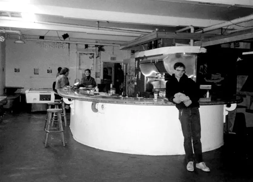 The snack bar - COURTESY OF JAMES LOCKRIDGE