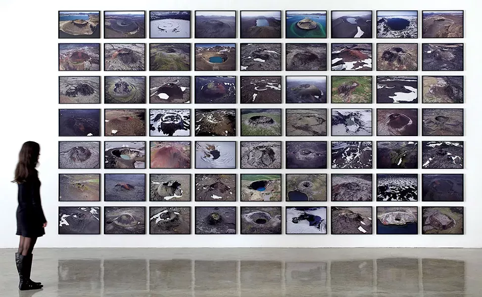 "The volcano series" by Olafur Eliasson - IMAGES COURTESY OF HALL ART FOUNDATION