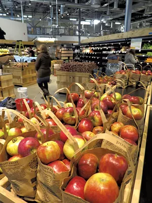 Inside the City Market on Flynn Avenue - MATTHEW THORSEN