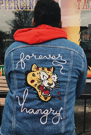 A custom jacket by Bad Luck Goods - COURTESY OF BAD LUCK GOODS