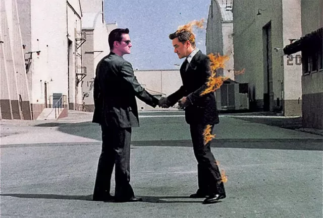 Pink Floyd's wish You Were Here album Cover Re-created With Craig Bailey