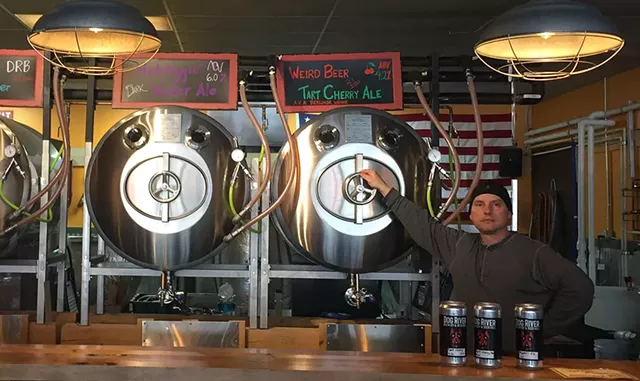 Leo Foy at Dog River Brewery - HANNAH PALMER EGAN