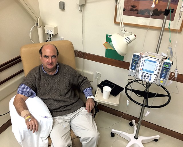 Skip Vallee undergoing cancer treatment - PAUL HEINTZ