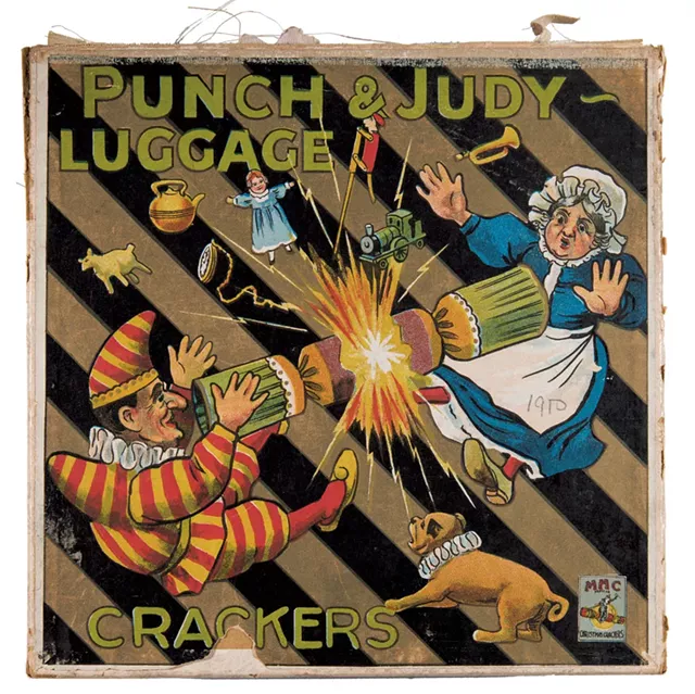 "Punch & Judy Luggage Crackers" by MHC - COURTESY OF ANDY DUBACK